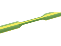 HellermannTyton 319 02407 Krimpkous zonder lijm Groen, Geel 24 mm 8 mm Krimpverhouding:3:1 1 m