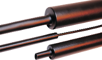HellermannTyton 323 50630 Krimpkous met lijm Zwart 63 mm Krimpverhouding: 4:1 1 m