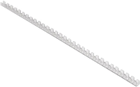 HellermannTyton G51NA PA6 NA 25 Stootrand Polyamide Natuur (A x B x C x D) 3.9 X 1.5 X 4.3 X 2.7 25 M