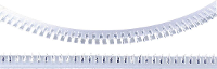 HellermannTyton G51P B PE NA Stootrand Wit per meter