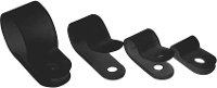 HellermannTyton H4P HS BK Bevestigingsklem Schroefbaar 211 60003 Bundel Ø (bereik) 8 mm (max) Halogeenvrij, Hittebestendig Zwart 1 stuk(s)