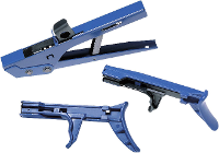 HellermannTyton MK20 Kabelbindtang Blauw