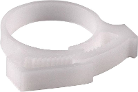 HellermannTyton SNP1(E) POM NA C1 Bevestigingsklem Schroefbaar 060 19000022 Bundel Ø (bereik) 5.80 Tot 6.50 Mm Zelfsluitend, Hersluitbaar Natuur 1 stuk(s)