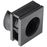 HellermannTyton VP L_29 30_Ins sgl PL BK Enkele doorvoertule Halogeenvrij TPE Zwart 1 stuk(s)