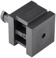 HellermannTyton VP S_4 5_Ins sgl PL BK (20) Enkele doorvoertule Halogeenvrij Kunststof Zwart 20 stuk(s)