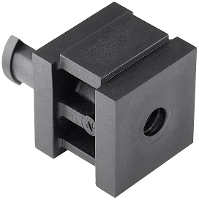 HellermannTyton VP S_6 7_Ins sgl PL BK (20) Enkele doorvoertule Halogeenvrij Kunststof Zwart 20 stuk(s)