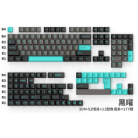 Hello Ganss HelloG Obsidian Keycaps 177 k Cherry