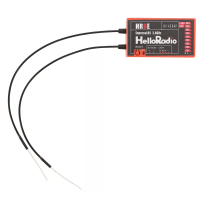 HalloRadiosky HR8E 2.4GHz ExpressLRS ELRS 9CH PWM RC ontvanger voor vastvleugel RC vliegtuig/boot