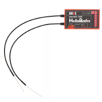 HelloRadio HR8E 2.4GHz ExpressLRS ELRS 9CH PWM RC ontvanger voor vaste vleugel RC vliegtuigboot