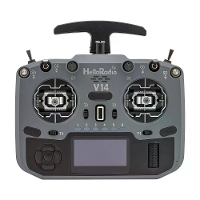 HelloradioSky V14 MAX 2,4GHz Ingebouwde 1000mW ELRS/4IN1 CNC metaalen Hall Gimbal Open Source EDGETX Radiozender OLED sc