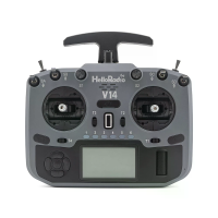 HelloRadioSky V14 P 2.4GHz ingebouwde 1000mW ELRS Hall sensor gimbal open source EdgeTX LCD scherm zender voor FPV race