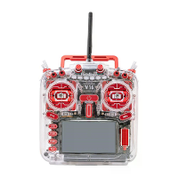 HelloRadioSky V16R Ingebouwde 1W ELRS/4 in 1 CNC RDC90 Metaal Gimbal Transparante Radiozender Mode 2 met 4,3
