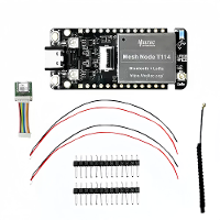 Heltec T114 V2 Mesh Node NRF52840 1.14Inch Meshtastic Positionering Ontwikkelingsboard SX1262 LoRaWAN Laag Vermogen Modu