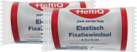 HeltiQ Elastisch Fixatiewindsel 4m x 6cm Duoverpakking