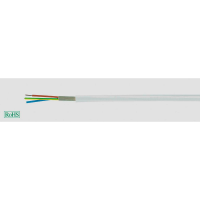HELU 39001 Installatiekabel NYM O 1 x 1.5 Mm² Grijs 100 m