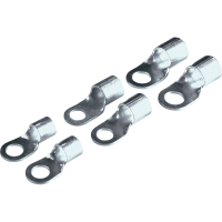 HELU 91542 50 Ringkabelschoen Dwarsdoorsnede (max.): 70.00 Mm² Ongeïsoleerd Zilver 1 stuk(s)