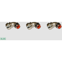 HELU 94171 Slangbevestiging Zilver M20 90° 10 stuk(s)