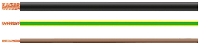 Helukabel 26738 500 Enkele ader H07V K 1 x 6 mm² Zwart 500 m