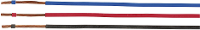 Helukabel 51395 100 Enkele ader H05Z K 1 x 0.50 Mm² Donkerblauw, Wit 100 m