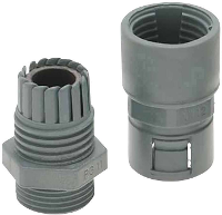 Helukabel 903470 25 Slangbevestiging Zwart M32 Recht 1 stuk(s)