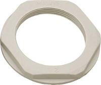 HELU 94252 KMK PA Contramoer Met band PG11 Polyamide Zilver grijs (RAL 7001) 1 stuk(s)