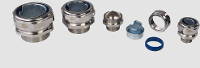 Helukabel 908479 CV M Slangbevestiging Zilver M50 Recht 1 stuk(s)