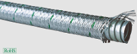 Helukabel 97510 50 Metalen beschermslang Zilver 15.00 Mm 50 m
