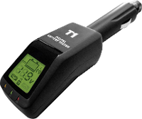 Helvi T1 Accubewaker, Accutester Accutest, USB aansluiting 90 mm x 55 mm x 30 mm