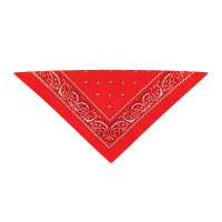 Bandana   rood   boerenzakdoek   dames/heren   cowboy verkleedkleding