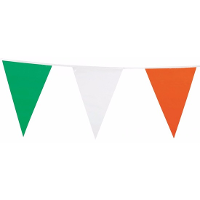Ierland vlaggenlijn   landen vlaggetjes   7 meter   kunststof   versiering   sint patricksday