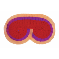 Henbrandt Pinata oogmasker  papier elastiek   kleurrijk roze rood paars