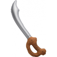 Henbrandt piratenzwaard   opblaasbaar   61 cm   piraat   verkleed artikel