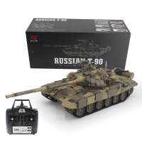 Heng Long 3938 1 Russian T90 7.0 1/16 2.4G RC Tank Infrared Battle Launch Vehicles Models Smoke Sound Toys