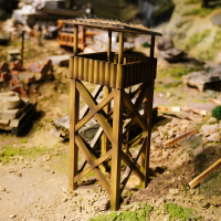 Henglong 1/16 19 * 19 * 53CM RC Tank Tower decoratie