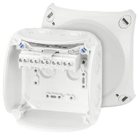Hensel 62000049 Verdeeldoos Halogeenvrij, Verzegelbaar, Weerbestendig (l x b) 104 mm x 104 mm 1 stuk(s)