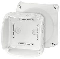Hensel 62000051 Verdeeldoos Halogeenvrij, Verzegelbaar, Weerbestendig (l x b) 130 mm x 130 mm 1 stuk(s)
