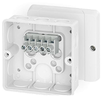 Hensel 62000272 Verdeeldoos Halogeenvrij, Verzegelbaar (l x b) 98 mm x 98 mm 1 stuk(s)