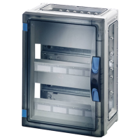 Hensel 68000178 FP 1219 Kleine verdeelkast Opbouw (op muur) Aantal groepen: 24 Aantal rijen: 2 Inhoud: 1 stuk(s)