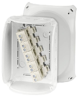 Hensel KF 1616 G Aftakkast (l x b x h) 92 x 210 x 155 mm Grijs wit (RAL 7035) IP66, IP67, IP69 1 stuk(s)