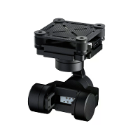 HEQ Gimbal G poort Compatibel met DJI O3 AirUnit/ WalkSnail CADDX Ondersteuning Sbus Pwm Mavlink voor RC vliegtuig Vast 