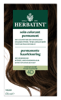 Herbatint Permanente Haarkleuring Goud Kastanje 4D
