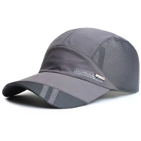 Heren Lichtgewicht Sneldrogende Ademend Baseball Cap Koel Gaas Buiten Sport Zonnebescherming Eendenbillen Cap voor Zomer