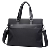 Heren Zaken Laptoptas 14'' Waterdichte Handtas Grote Capaciteit Schouder Crossbody Tas