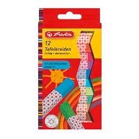 Herlitz Bordkrijt 8648206 Bont 12 stuks
