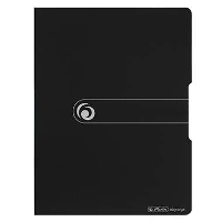 Herlitz Klembordmap 11217221 Zwart (b x h) 240 mm x 330 mm
