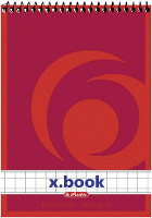 Herlitz Notitieblok 110734 00110734 Wit DIN A7 Geruit Aantal paginas: 50