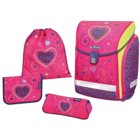 Midi Plus Pink Hearts