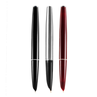 Hero 100 All Steel Fountain Pen 14K 0.5Mm Fine Nib Classic Calligraphy Pen Office School Supplies