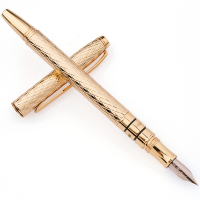 Hero H703 10K Metal Luxury Fountain Pen 0.5Mm Fine Nib With Storage Box For School Office Supplie