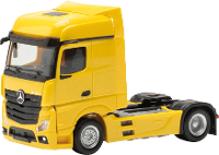 Herpa 309189 004 H0 Vrachtwagen Mercedes Benz Actros „18 Bigspace trekker, rapsgeel